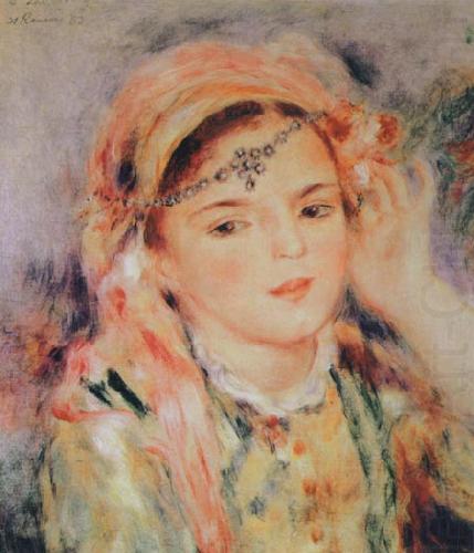 Pierre Renoir Algerian Woman china oil painting image